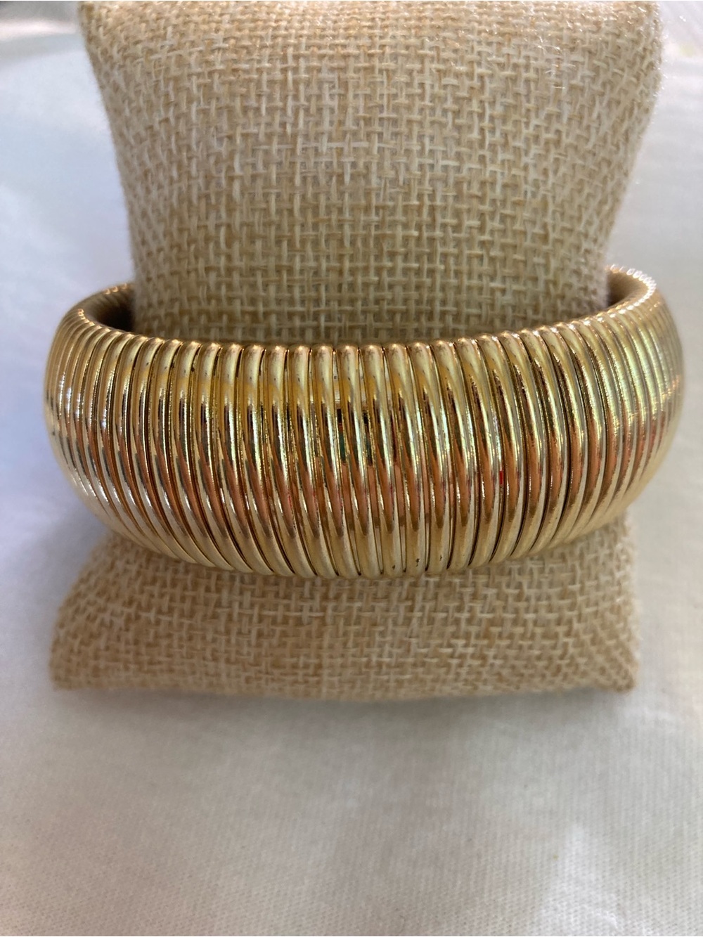 Omega Gold Tone Vintage Bracelet